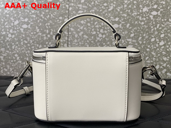 Valentino Mini Loco Calfskin Handbag with Jewel Logo White Replica