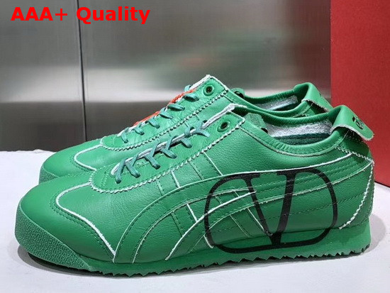 Valentino Onitsuka Tiger Collaboration Sneaker Green Replica