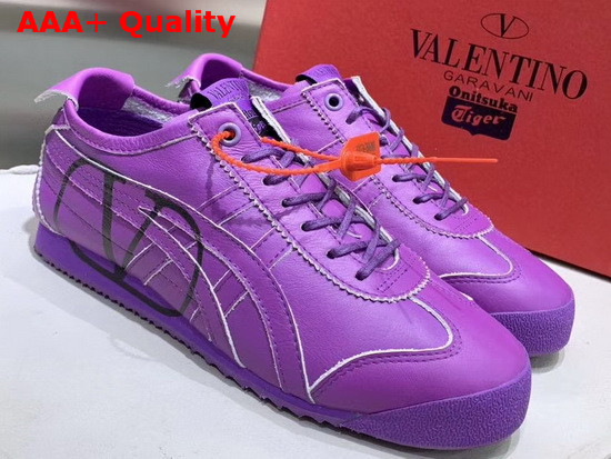 Valentino Onitsuka Tiger Collaboration Sneaker Light Purple Replica