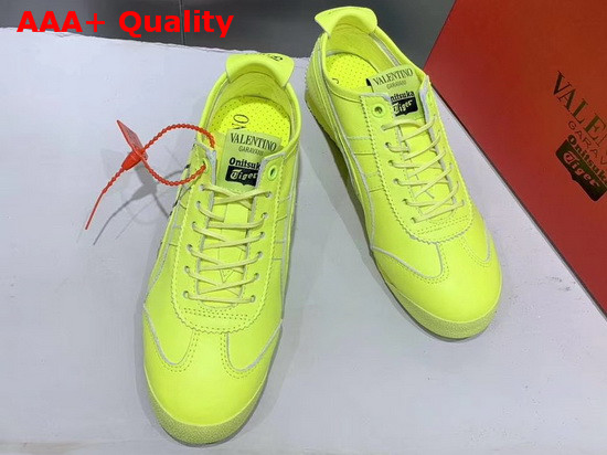 Valentino Onitsuka Tiger Collaboration Sneaker Lime Replica