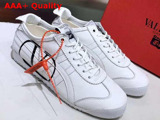 Valentino Onitsuka Tiger Collaboration Sneaker White Black Replica