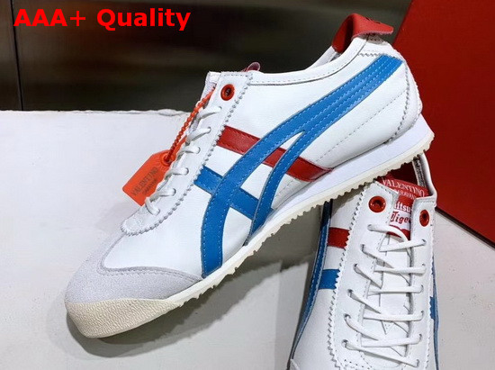 Valentino Onitsuka Tiger Collaboration Sneaker White Blue Replica