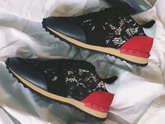 Valentino Rockrunner Lace Sneaker in Black For Sale