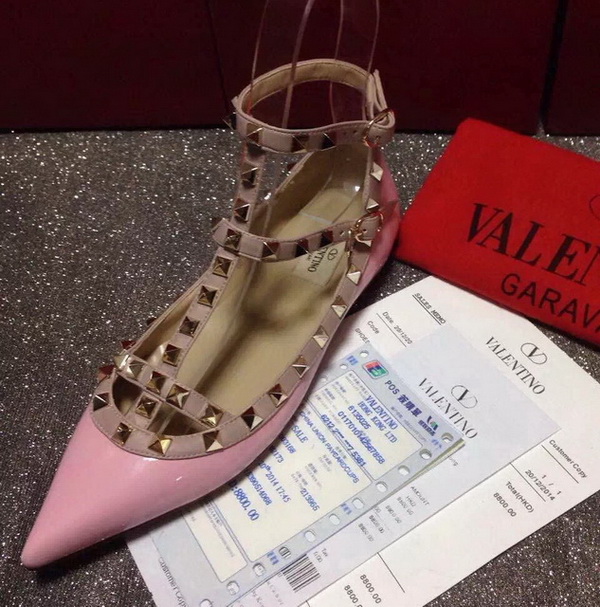 Valentino Rockstud Ballerina in Patent Leather for Sale