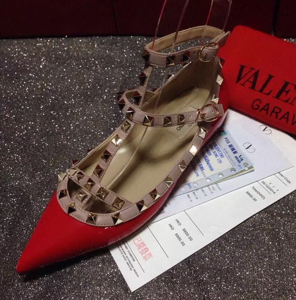 Valentino Rockstud Ballerina in Patent Leather for Sale