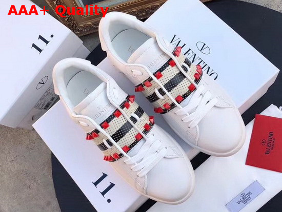 Valentino Rockstud Untitled Sneaker White Replica