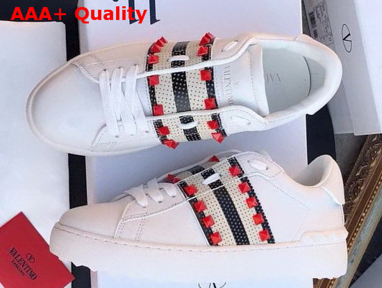 Valentino Rockstud Untitled Sneaker White Replica