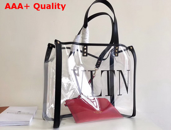 Valentino Transparent Shopping Bag Replica