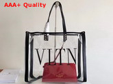 Valentino Transparent Shopping Bag Replica