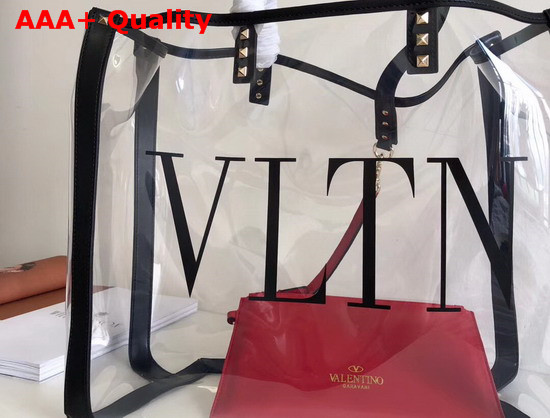 Valentino Transparent Shopping Bag Replica