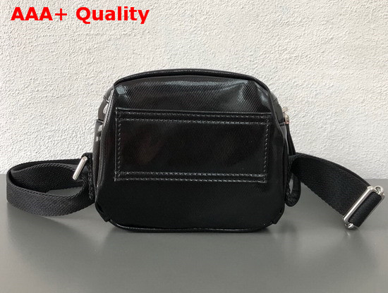 Valentino VLTN Camera Bag in Black Shiny Canvas Replica