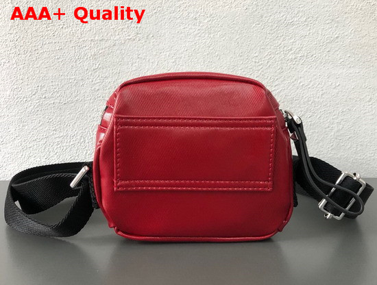 Valentino VLTN Camera Bag in Red Shiny Canvas Replica