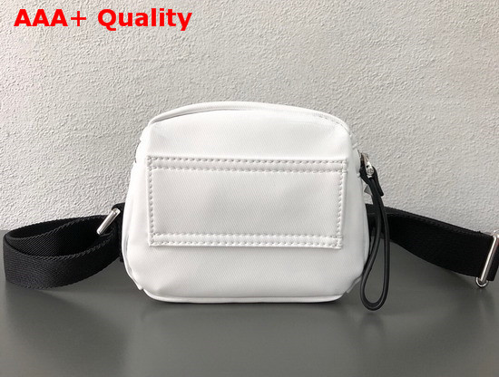 Valentino VLTN Camera Bag in White Shiny Canvas Replica